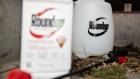 A Bayer AG Roundup brand weedkiller sprayer is arranged for a photograph in a garden shed in Princeton, Illinois, U.S., on Thursday, March 28, 2019. Bayer vowed to keep defending its weedkiller Roundup after losing a second trial over claims it causes cancer, indicating that the embattled company isn't yet ready to consider spending billions of dollars to settle thousands of similar lawsuits. 