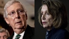 Mitch McConnell and Nancy Pelosi