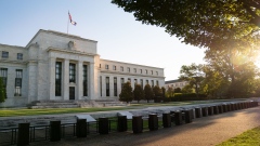 The Marriner S. Eccles Federal Reserve building stands in Washington, D.C., U.S., on Tuesday, Aug. 18, 2020. In addition to helping rescue the U.S. economy amid the coronavirus pandemic, Fed Chair Jerome Powell and colleagues also spent 2020 finishing up the central bank’s first-ever review of how it pursues the goals of maximum employment and price stability set for it by Congress. Photographer: Erin Scott/Bloomberg