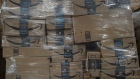 Packages wrapped in plastic are seen before shipment at the Amazon.com Inc. fulfillment center in Baltimore, Maryland, U.S., on Tuesday, April 30, 2019. Amazon.com will spend $800 million in the current quarter to reduce delivery times for top customers to one day from two, trying to revive its main e-commerce franchise and ward off greater competition. Photographer: Melissa Lyttle/Bloomberg