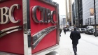 Signage is displayed outside the Canadian Imperial Bank of Commerce (CIBC) in the financial district of Toronto, Ontario, Canada, on Friday, Feb. 14, 2020.