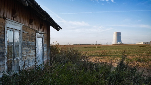 ASTRAVETS, BELARUS - SEPTEMBER 11: Views of the cooling towers at the Belarusian nuclear power plant on September 11, 2019 in Astravets, Belarus. The facility is just over 40 kilometers away from Vilnius, the capital of neighboring Lithuania, whose government recently bought 900,000 iodine tablets to distribute to residents in the event of a radiation leak. Lithuania, which has long voiced objections to the construction of the plant, is also organizing a multiday emergency drills to start October 1. The nuclear plant's first reactor is scheduled to start operation this year, with a second reactor coming online in 2020. (Photo by Getty Images)