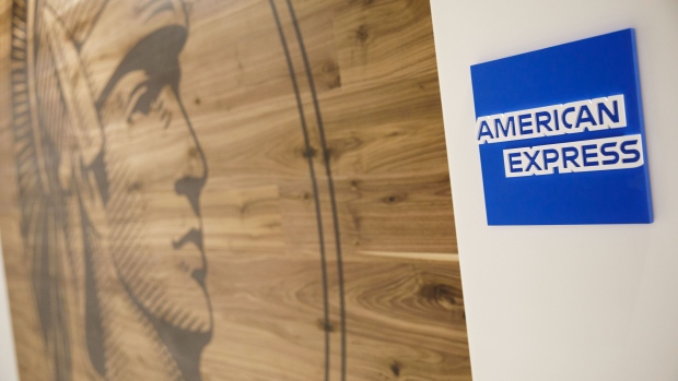 Signage is displayed inside the American Express Co. Centurion Lounge during a media preview event at Los Angeles International Airport (LAX) in Los Angeles, California, U.S., on Thursday, March 5, 2020. AmEx has told shareholders that spending on membership services, which includes its lounge collection, will be its fastest-growing expense this year—cost decisions that came prior to the current crimp on global travel due to coronavirus. 