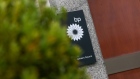 A BP Plc logo sits on a sign at the company's headquarters in London, U.K., on Monday, June 8, 2020. BP Plc plans to cut 10,000 jobs as the coronavirus pandemic accelerates the company's move to slim down for the energy transition. Photographer: Simon Dawson/Bloomberg