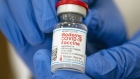 A vial of the Moderna Inc. Covid-19 vaccine. Photographer: Eduardo Munoz/Reuters/Bloomberg