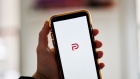 The Parler logo on a smartphone arranged in the Brooklyn borough of New York, U.S., on Friday, Dec. 18, 2020. Parler bills itself as a non-biased social network that protects free speech and user data. John Matze, chief executive officer, says the platform saw great growth during the 2020 election as many conservatives moved away from products like Facebook and Twitter. Photographer: Gabby Jones/Bloomberg