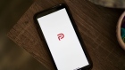 The Parler logo on a smartphone arranged in the Brooklyn borough of New York, U.S., on Friday, Dec. 18, 2020. Parler bills itself as a non-biased social network that protects free speech and user data. John Matze, chief executive officer, says the platform saw great growth during the 2020 election as many conservatives moved away from products like Facebook and Twitter.