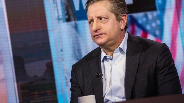 Steve Eisman, managing director of Neuberger Berman Group LLC, listens during a Bloomberg Television interview in New York, U.S., on Friday, March 31, 2017. Eisman said he\'s concerned about the U.S. subprime-auto market, even though credit quality across the banking system has improved significantly. Photographer: Bloomberg/Bloomberg