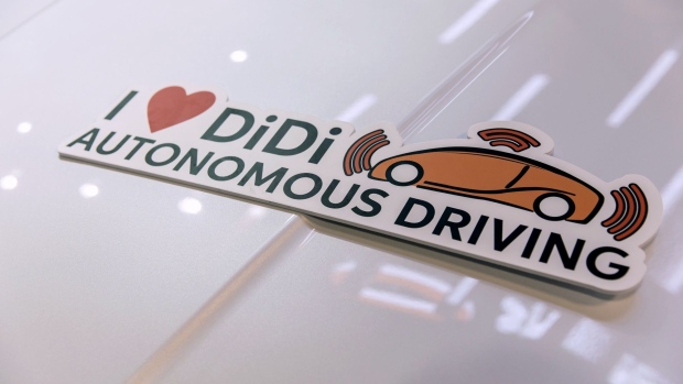 A DiDi Chuxing Inc. autonomous vehicle. Photographer: Qilai Shen/Bloomberg