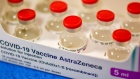Vials of the AstraZeneca Plc and the University of Oxford Covid-19 vaccine at the Royal Health & Wellbeing Centre in Oldham, U.K., on Thursday, Jan. 21, 2021.