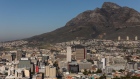 Commercial high-rise properties stand at the foot of Table mountain in Cape Town, South Africa, on Thursday, July 23, 2020. South Africa’s surging coronavirus infections and the resumption of rolling blackouts are clouding the outlook for the economy. Photographer: Dwayne Senior/Bloomberg
