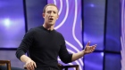 Mark Zuckerberg, chief executive officer and founder of Facebook Inc., speaks during the Silicon Slopes Tech Summit in Salt Lake City, Utah, U.S., on Friday, Jan. 31, 2020. The summit brings together the leading minds in the tech industry for two-days of keynote speakers, breakout sessions, and networking opportunities.