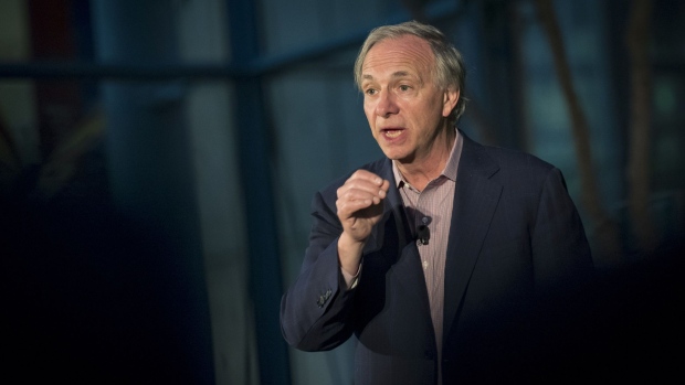 Ray Dalio, billionaire and founder of Bridgewater Associates LP, speaks during the Bridge Forum in San Francisco, California, U.S., on Tuesday, April 16, 2019. The event brings together leaders in finance and technology from Asia and Silicon Valley to connect and share insights.