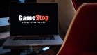 GameStop Logo on Laptop