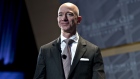Jeff Bezos, founder and chief executive officer of Amazon.com Inc., arrives to an Economic Club of Washington discussion in Washington, D.C., U.S., on Thursday, Sept. 13, 2018. Bezos, the world's richest person, is launching a $2 billion fund called the Bezos Day One Fund to help homeless families and create a network of non-profit preschools in low-income communities.