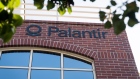 Palantir Technologies Inc. signage is displayed outside the company's headquarters in Palo Alto, California, U.S., on Tuesday, Nov. 5, 2019. BP Plc, one of the world's biggest oil and gas companies, is a shareholder in secretive U.S. data-mining firm Palantir Technologies Inc., the Sunday Times reported. Photographer: David Paul Morris/Bloomberg