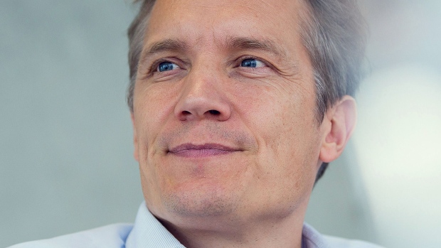 Oliver Samwer, chief executive officer of Rocket Internet SE, pauses during an interview at the company's new headquarters in Berlin, Germany, on Wednesday, Sept. 28, 2016. "We're an operational company that basically starts from scratch and invests in companies and makes them through operational infrastructure—the people, the processes, the data–better, he said."