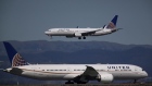 BURLINGAME, CALIFORNIA - MARCH 13: A United Airlines Boeing 737 Max 9 aircraft lands at San Francisco International Airport on March 13, 2019 in Burlingame, California. The United States has followed countries around the world and has grounded all Boeing 737 Max aircraft following a crash of an Ethiopia Airlines 737 Max 8. (Photo by Justin Sullivan/Getty Images) Photographer: Justin Sullivan/Getty Images
