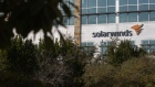 Signage outside SolarWinds Corp. headquarters in Austin, Texas. Photographer: Bronte Wittpenn/Bloomberg