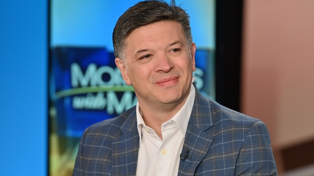 NEW YORK, NY - MAY 29: (EXCLUSIVE COVERAGE) Anheuser-Busch North America CEO Michel Doukeris visits "Mornings With Maria" at Fox Business Network Studios on May 29, 2019 in New York City. (Photo by Slaven Vlasic/Getty Images)