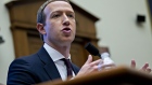 Mark Zuckerberg, chief executive officer and founder of Facebook Inc., speaks during a House Financial Services Committee hearing in Washington, D.C., U.S., on Wednesday, Oct. 23, 2019. Zuckerberg put on his game face to convince a skeptical Congress that his company's ambitious plans for a cryptocurrency will benefit millions of poor and underbanked people around the world, and that the technology behind it should be developed by an American firm or risk being one-upped by China, which doesn't share the same values as the U.S.