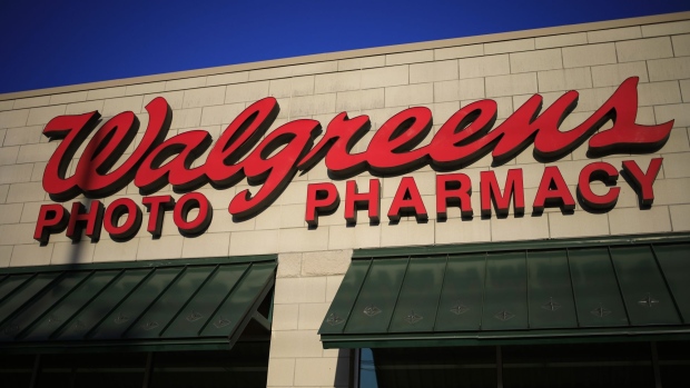 Signage outside a Walgreens store in Louisville, Kentucky, U.S., on Monday, Jan. 4, 2021. Walgreens Boots Alliance Inc. is scheduled to release earnings figures on January 7. Photographer: Luke Sharrett/Bloomberg