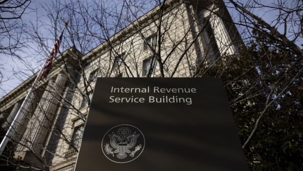 The Internal Revenue Service (IRS) headquarters in Washington, D.C., U.S., on Saturday, Jan. 2, 2021. A group of 11 Republican senators is pledging to oppose certification of President Donald Trumps election loss, rejecting leadership who warned against attempts to undermine the election or risk splintering the party. Photographer: Samuel Corum/Bloomberg