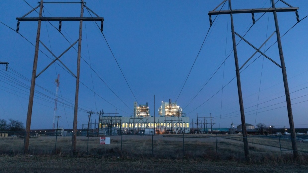 The Brazos Electric Power Cooperative Inc. Randle W. (RW) Miller Plant in Palo Pinto, Texas, U.S., on Sunday, March 8, 2021. The largest power generation and transmission cooperative in Texas filed for bankruptcy in the wake of power outages that caused an energy crisis during the winter freeze last month. Photographer: Thomas Ryan Allison/Bloomberg