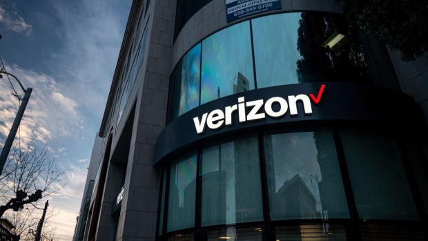 A Verizon store in San Francisco, California, U.S., on Thursday, Jan. 21, 2021. Verizon Communications Inc. is expected to release earnings figures on January 26.