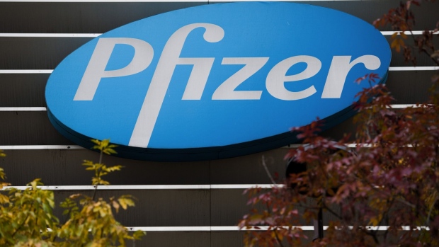 The Pfizer Inc. French headquarters in Paris, France.