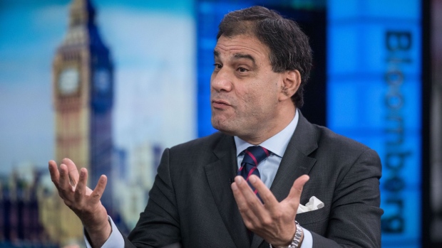 Karan Bilimoria, founder and chairman of Cobra Beer Ltd., speaks during a Bloomberg Television interview in London, U.K., on Friday, June 23, 2017. Molson Coors Brewing Co., which bought a majority stake in Cobra Beer Ltd. in 2009, fell 3.8 percent, the biggest move since May 3, compared with end-of-day price changes, while its industry group was little changed.