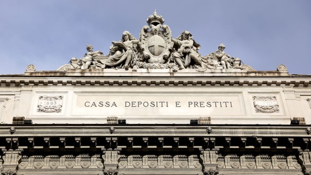 The Cassa Depositi e Prestiti SpA headquarters in Rome. Photographer: Alessia Pierdomenico/Bloomberg
