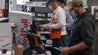 A worker wearing a protective mask scans an items at a Home Depot store in Pleasanton, California, U.S., on Monday, Feb. 22, 2021. Home Depot Inc. is expected to release earnings figures on February 23.