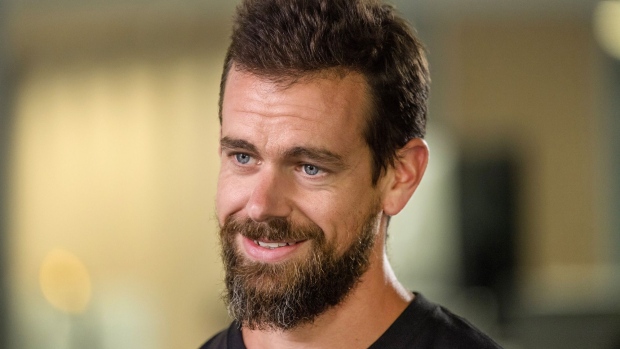 Jack Dorsey, chief executive officer and co-founder of Square Inc., speaks during a Bloomberg Television interview in San Francisco, California, U.S., on Wednesday, Aug. 2, 2017. Dorsey discussed earnings, sources of new growth, and his outlook for the company.