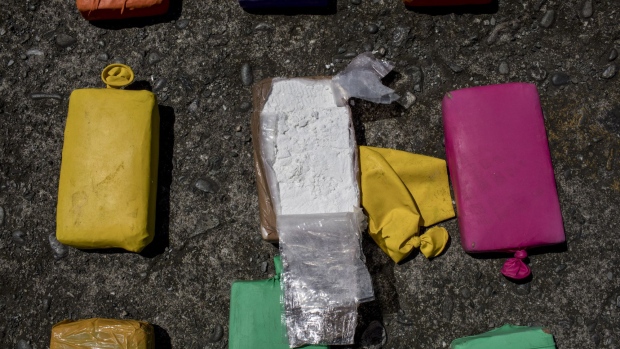 Packages of cocaine Photographer: Nicolo Filippo Rosso/Bloomberg