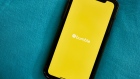 The Bumble Trading Inc. logo on a smartphone arranged in the Brooklyn borough of New York, U.S., on Monday, Jan. 4, 2021. A booming market for U.S. initial public offerings shows no sign of slowing in 2021. Dating app Bumble Trading Inc. has filed confidentially for an IPO that could come as soon as February. Photographer: Gabby Jones/Bloomberg