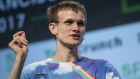 Vitalik Buterin, co-founder of Ethereum Foundation and Bitcoin Magazine, speaks during the TechCrunch Disrupt 2017 in San Francisco, California, U.S., on Monday, Sept. 18, 2017. TechCrunch Disrupt, the world's leading authority in debuting revolutionary startups, gathers the brightest entrepreneurs, investors, hackers, and tech fans for on-stage interviews. Photographer: David Paul Morris/Bloomberg