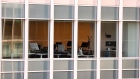 An empty workstation inside a office building in San Francisco, California, U.S., on Wednesday, June 9, 2021. California officials plan to fully reopen the economy on June 15, if the pandemic continues to abate, after driving down coronavirus case loads in the most populous U.S. state. Photographer: David Paul Morris/Bloomberg
