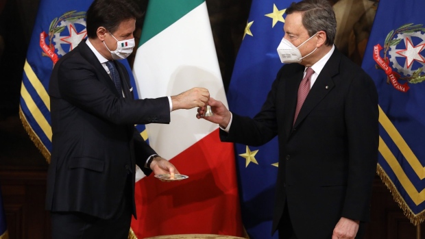 L’Italia ha iniziato a quotare in altri due anni da Mario Draghi