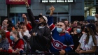 Reduced capacity at the Bell Center during game six.