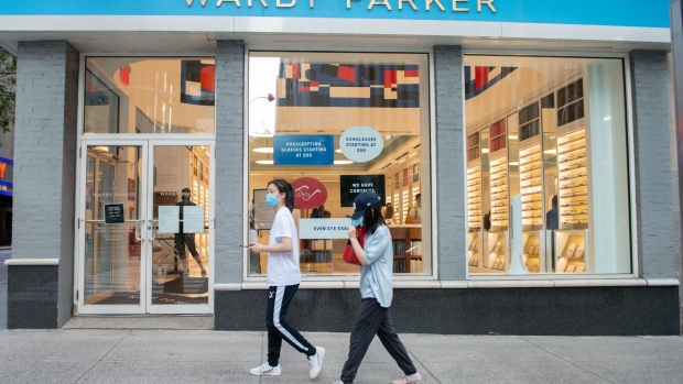 Warby Parker started online, but its future is the physical store. The company plans to boost locations by about 25% this year to 175. Photographer: Michael Buckner/Getty Images North America