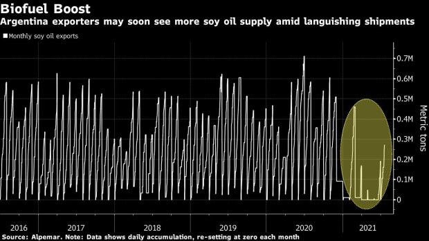 BC-Soy-Oil-Traders-Jostle-to-Decipher-Argentine-Export-Potential