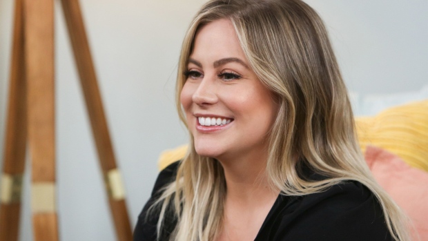 Shawn Johnson East, a star of the 2008 Olympics, is now a popular parenting influencer. Photographer: Paul Archuleta/Getty Images