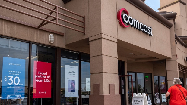 A Comcast store in Richmond, California, U.S., on Tuesday, July 27.