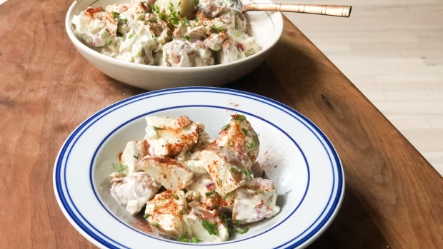 A reminder that potato salad is a super easy dish. Photographer: Kate Krader/Bloomberg