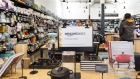 Amazon Basics products sit on display for sale inside an Amazon.com Inc. 4-star store in Berkeley, California, U.S., on Friday, March 29, 2019. Amazon's new franchise of retail stores, called Amazon 4-star, stock a potpourri of items with positive reviews on the company's online retail site.
