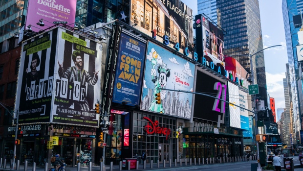 Broadway billboards