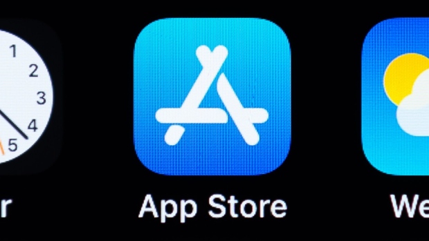 The App Store logo. Photographer: picture alliance/picture alliance