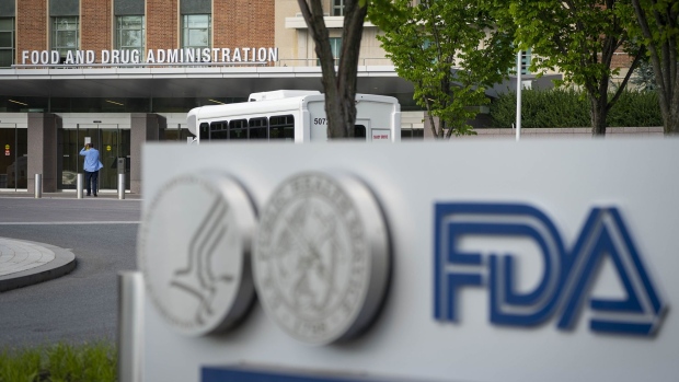 WHITE OAK, MD - JULY 20: A sign for the Food And Drug Administration is seen outside of the headquarters on July 20, 2020 in White Oak, Maryland. (Photo by Sarah Silbiger/Getty Images)