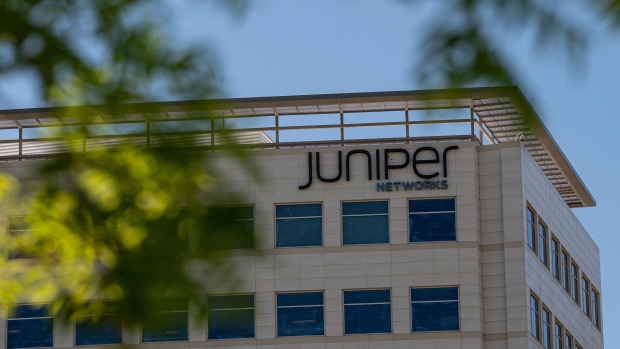 Juniper Networks Inc., headquarters in Sunnyvale, California, U.S., on Wednesday, June 2, 2021.